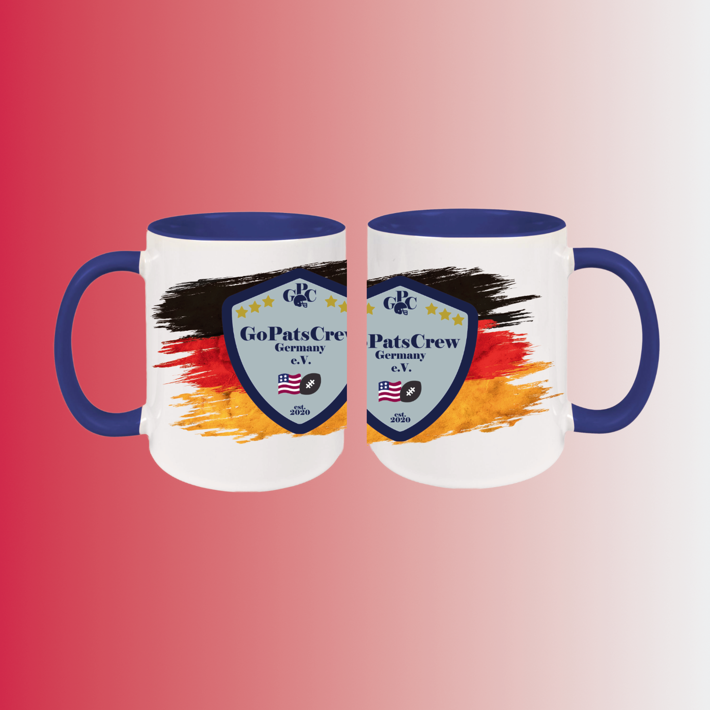 GoPatsCrew Germany Tasse