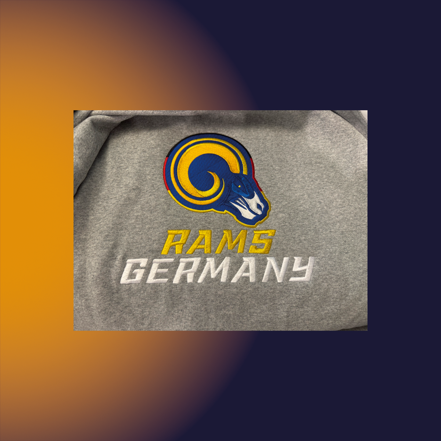 Rams Germany e.V. College Jacke Premium (exklusiv für Mitglieder)